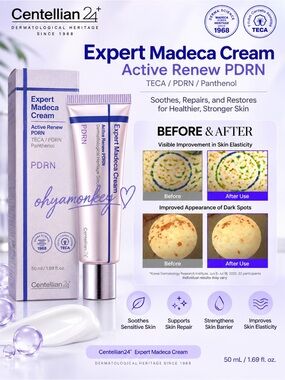 Centellian 24 Expert Madeca Cream - Active Renew PDRN $38